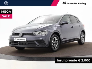Volkswagen Polo Life Edition 1.0 TSI 95 pk 5 versn. Hand · Airconditioning automatisch, 2-zone (climatronic) ·  Velgen 'essex', 15 inch lichtmetaal · MEGA SALE
