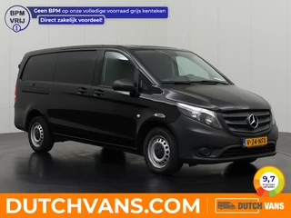 Mercedes-Benz Vito 116Cdi Lang Achterdeuren | Navigatie | Camera | 3-Persoons | Airco | Cruise | Betimmering