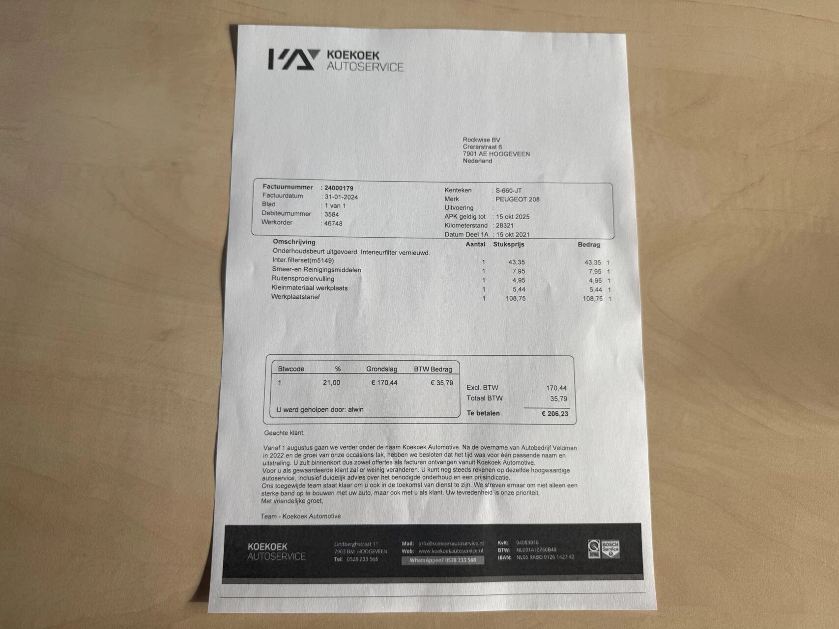 Hoofdafbeelding Peugeot e-208