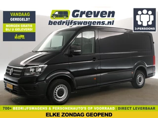 Volkswagen Crafter 2.0 TDI L3H2 140PK 3000KG Trekgew. Airco Camera Cruise Carplay 3 Persoons Elektrpakket Trekhaak