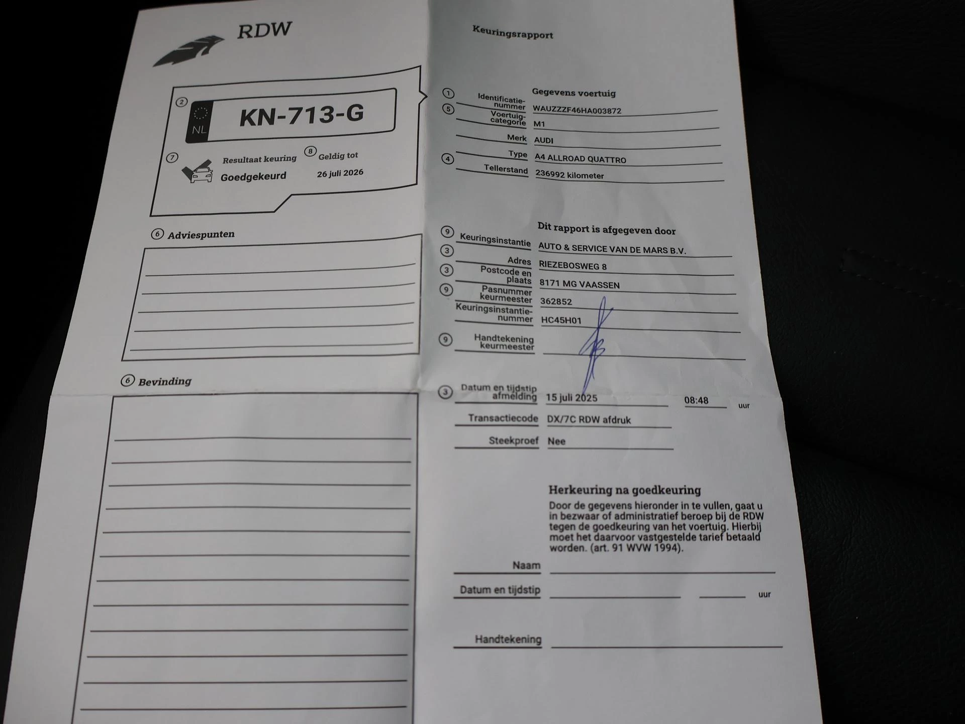 Hoofdafbeelding Audi A4