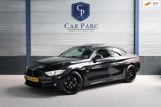 BMW 4-serie Coupé 440i M-Sport ARMYTRIX/LED/SCHUIFDAK/LEER+S.VERWARMING/20" LMV/CAM/CRUISE/ECC/12 MND GARANTIE!