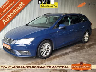 Hoofdafbeelding SEAT Leon Seat Leon ST 1.0 EcoTSI Style DSG, trekhaak, navi, carplay, dab, pdc, 16" lmv
