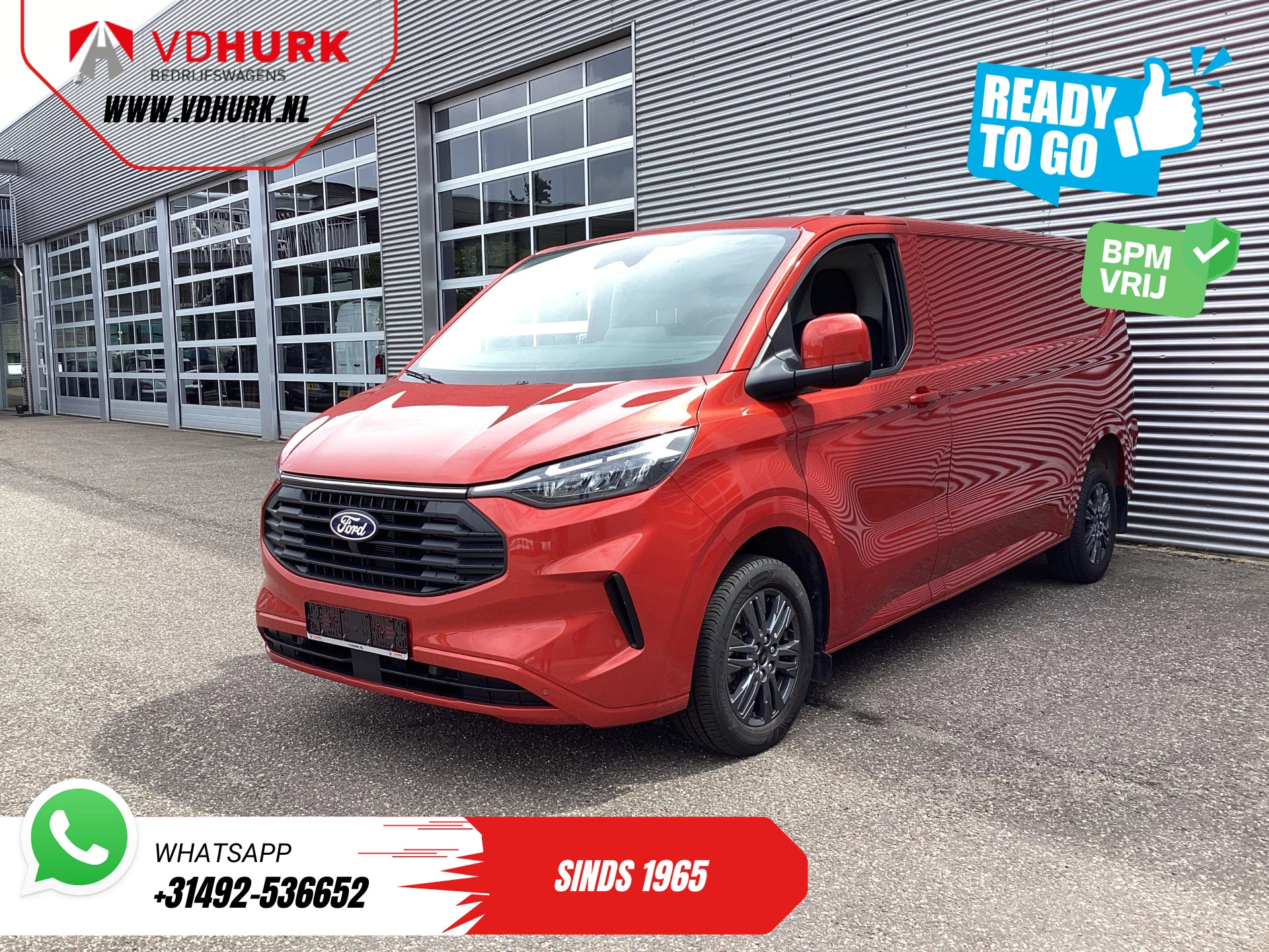 Hoofdafbeelding Ford Transit Custom