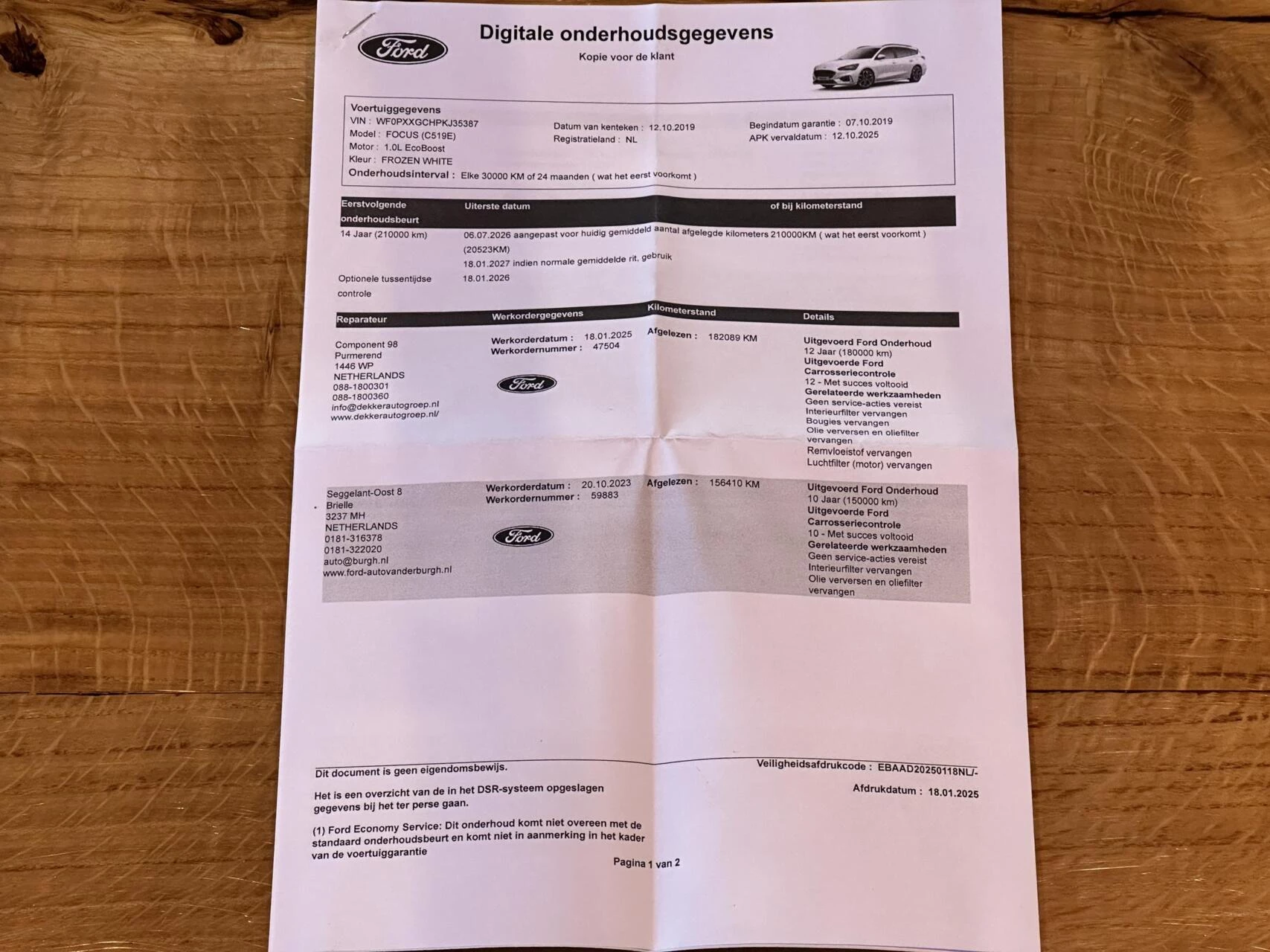 Hoofdafbeelding Ford Focus