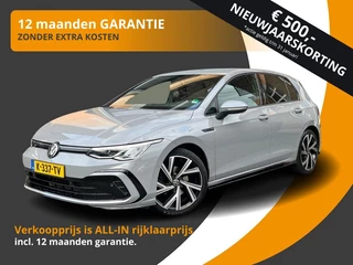 Volkswagen Golf 1.5 eTSI 150PK R-LINE AUTOMAAT/CARPLAY/LED/18/MOONSTONEGREY/NL-AUTO