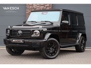 Mercedes-Benz G-Klasse 580 EQ AMG Exclusive Line 116 kWh | Techniekpakket | Distronic | Multicontourstoelen | Burmester | Keyless Go | Schuifdak | Verwarmd Stuurwiel | Nappa Leder |