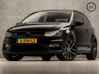 Volkswagen Polo 1.8 TSI GTI 192Pk (APPLE CARPLAY, NAVIGATIE, CLIMATE, STOELVERWARMING, SPORTSTOELEN, PARKEERSENSOREN, CRUISE, GETINT GLAS, LM VELGEN, NIEUWE APK, NIEUWSTAAT)