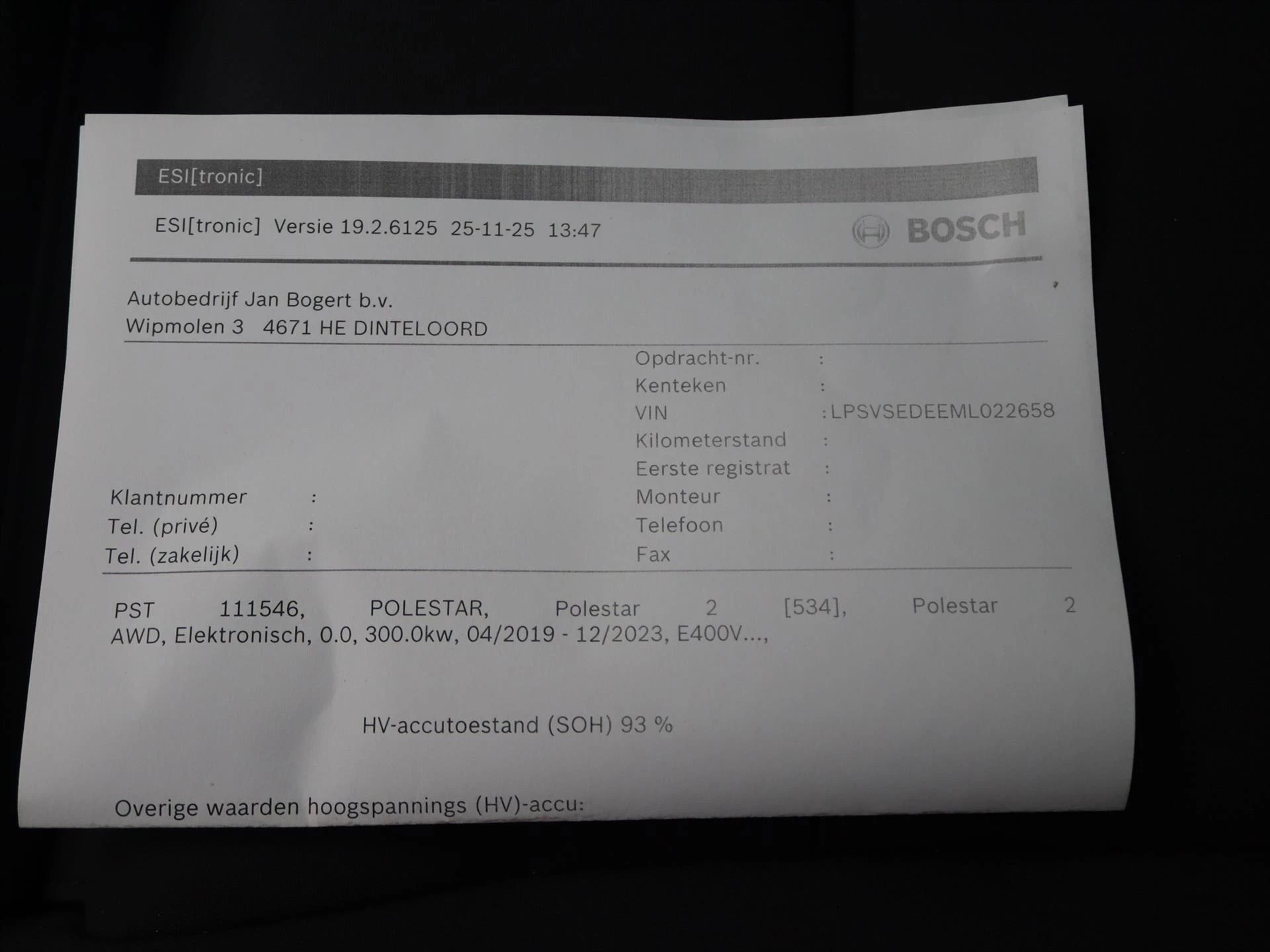 Hoofdafbeelding Polestar 2