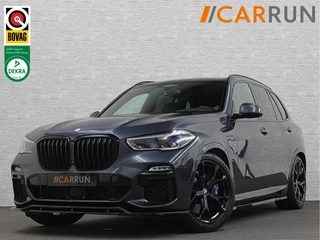 BMW X5 45e M-Stoelen | M-Performance | 360 Camera | ACC | Indiv. Leder | Harman-Kardon | Laser-LED | Keyless-Entry | Stoelventilatie | Head-Up | Memory | 21'' | Sfeerverlichting | Trekhaak | Luchtvering | Rij-Assistent Pro | Carplay | Black-Optic | Draadloos Laden.