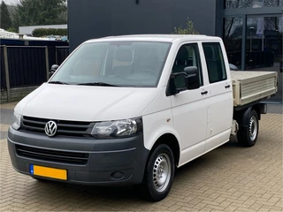 Volkswagen Transporter 2.0 TDI L2H1 DUBBELE CABINE OPEN LAADBAK NIEUWSTAAT