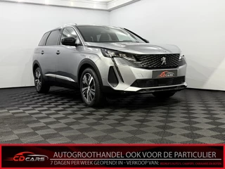 Peugeot 5008 1.2 Hybrid 136 Allure Pack Business 7P 360 Camera, Navi, Rijstrook correctie, Cruise control, Virtual desk, Stoelverwarming, Half leder