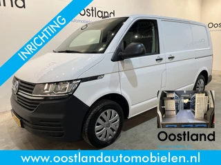 Volkswagen Transporter 2.0 TDI L1H1 150 PK Automaat Servicebus / Sortimo Inrichting / Euro 6 / 2X Schuifdeur / Airco / Cruise Control / Camera / CarPlay / Navigatie / Klep