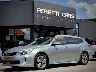 Hoofdafbeelding Kia Optima Kia Optima Sportswagon 2.0 GDI PHEV AUT6 EXECUTIVE-LINE. PANODAK LEDER NAVI CAMERA LED LMV PDC