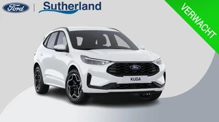 Ford Kuga 2.5 PHEV ST-Line 243 pk | Driver Assistance Pack | Wegklapbare trekhaak | 2.100 kg trekgewicht! | Winterpakket | 19 inch Licht metalen Velgen | €4.000,- prijsvoordeel!