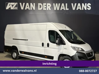 Fiat Ducato 3.0 NP 136pk L4H2 Post NL inrichting Euro6 Airco | Camera | Sidebars | 270 graden achterdeuren, schappen, doorloopdeur