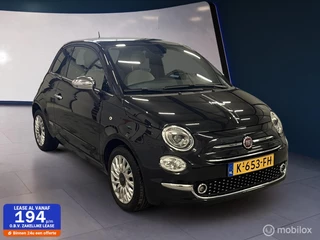 Fiat 500 1.0 Hybrid Star Pano/Applecar./Leer/Parksen./Org.NL