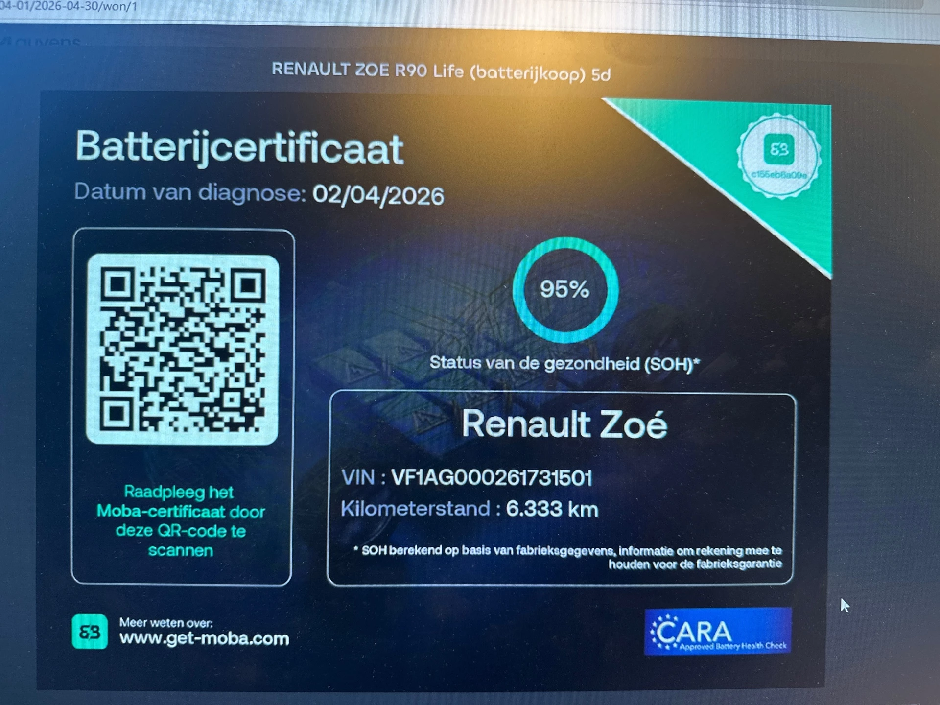 Hoofdafbeelding Renault ZOE