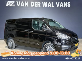 Ford Transit Custom 2.0 TDCI 130pk L1H1 Euro6 Airco | LED | 2500kg Trekhaak | Cruisecontrol | Verwarmde voorruit Parkeersensoren, Bijrijdersbank