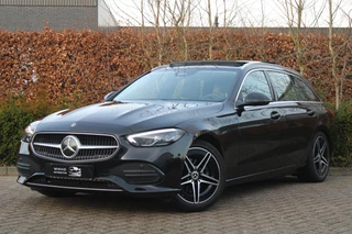 Hoofdafbeelding Mercedes-Benz C-Klasse Mercedes-Benz C-klasse Estate 180 Business | Panoramadak | Sfeerverlichting | Camera | Dodehoek | Elektrische kofferbak | Stoelver