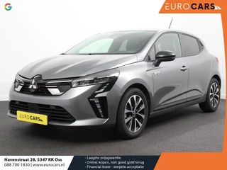 Hoofdafbeelding Mitsubishi Colt Mitsubishi Colt 1.6 HEV Automaat Intense Navigatie d.m.v. Apple Carplay/Android Auto Camera Climate Control Cruise Control Lichtmetalen velgen Extra Getint Glas Digitale Cockpit