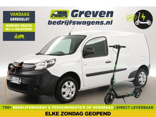 Hoofdafbeelding Renault Kangoo Z.E. Renault Kangoo Z.E. Maxi L2H1 Huur Accu | Gratis E-Step | Elektrisch | EMISSIEVRIJE ZONE | Airco Elektrpakket Schuifdeur