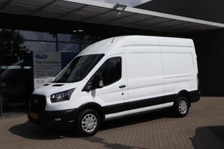 Hoofdafbeelding Ford Transit Ford TRANSIT 350 2.0 TDCI 130PK L3H3 Trend MHEV 360°CAM BLISS AD-CRUISE APPLE/ANDROID NAVI AIRCO STOEL/VOORRUITVERW. ALL-SEASON