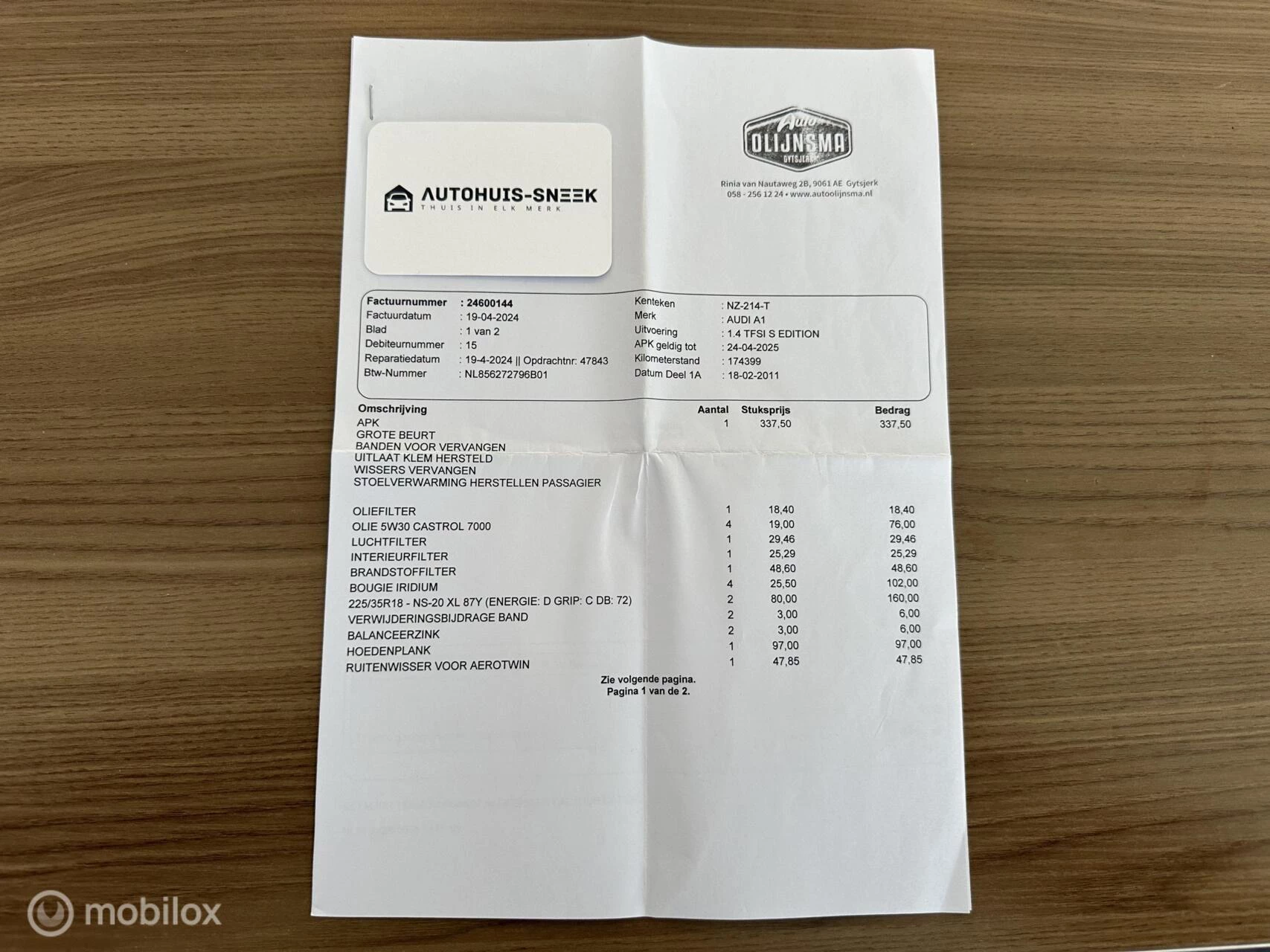 Hoofdafbeelding Audi A1