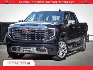 GMC Sierra DENALI | All-In Prijs | 6,2 V8 Full Option | De Meest Luxe Pick-Up in zijn Klasse | Comfortabele Dubbele Cabine met Royale 5 Zitplaatsen | BPM vrij | Nu Leverbaar uit Voorraad | Voorraad Nr 420229