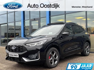 Ford Kuga 2.5 PHEV ST-Line X 243PK Elek. Trekhaak Panodak AGR Stoelen Adaptieve Cruise 2100KG Trekgewicht Winterpack Camera Blind-Spot Navi Climate B&O *Full Options*