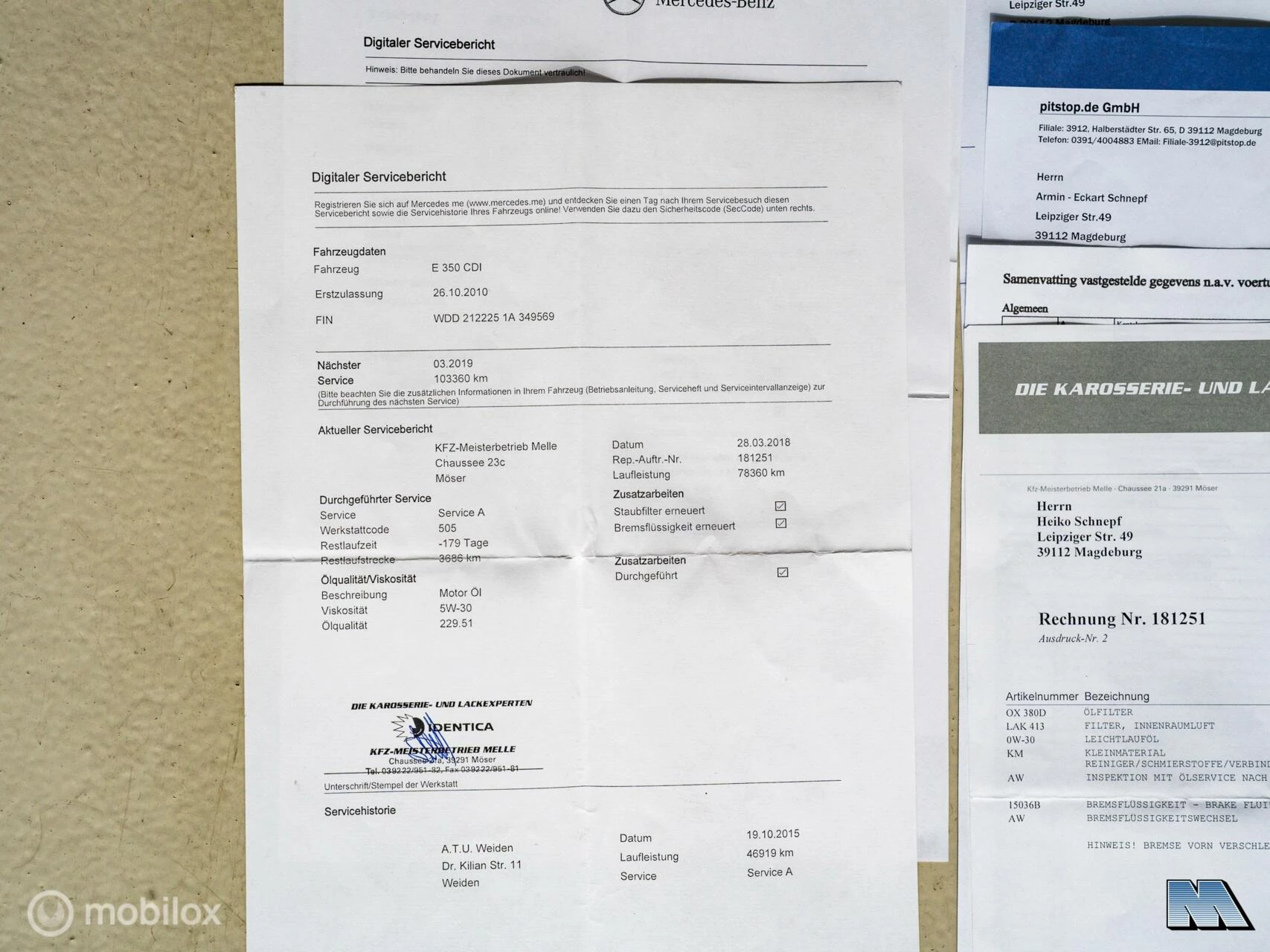 Hoofdafbeelding Mercedes-Benz E-Klasse