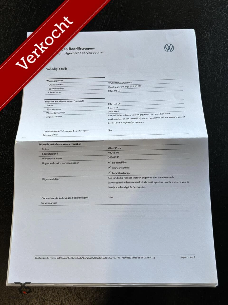 Hoofdafbeelding Volkswagen Caddy