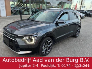Kia Niro 1.6 GDi Hybrid DynamicLine Edition Velgen 18 inch , Navigatie & Camera achter , Parkeerhulp voor & Achter,  Leder bekleding , Priveglas , Key Less entry , Led verlichting , Fabrieks garantie