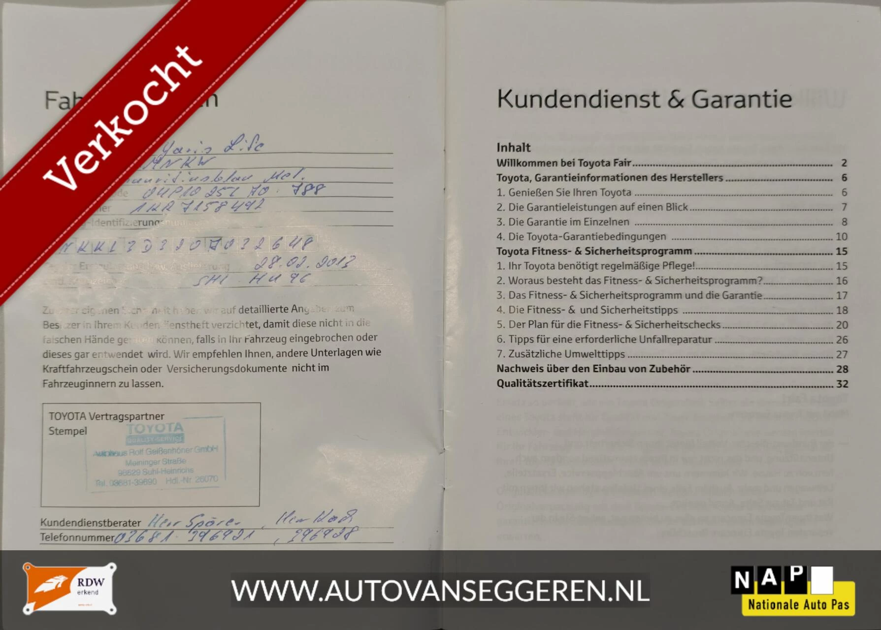 Hoofdafbeelding Toyota Yaris