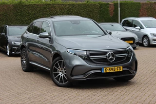 Hoofdafbeelding Mercedes-Benz EQC Mercedes-Benz EQC 400 4MATIC Business Solution AMG 80 kWh / SoH 93,1% / Schuifdak / 360Camera / Head-up / Burmester / Leder / 20'' / Matrix LED / CarPlay / Dodehoek / DAB / ACC