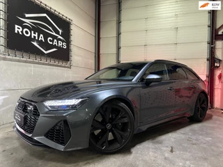 Hoofdafbeelding Audi RS6 Audi RS 6 quattro PANO, 4WS, Carbon (Fabrieks garantie tot 2026)