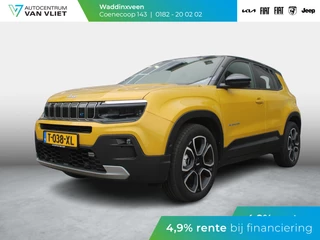 Jeep Avenger 1st Edition 54 kWh | Adapt. Cruise | 18" | Navi | Stoelverwarming | Camera | Bicolore |