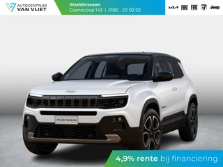 Jeep Avenger Summit 54 kWh | Schuif/Kanteldak | Leder&Winter Pack | Warmtepomp | Info&Convenience Pack | Full Operational Lease € 599,-