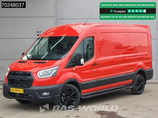 Ford Transit 165pk Automaat Limited Black Edition Raptor Grill L3H2 New model! CarPlay Xenon Camera 11m3 Airco Cruise control