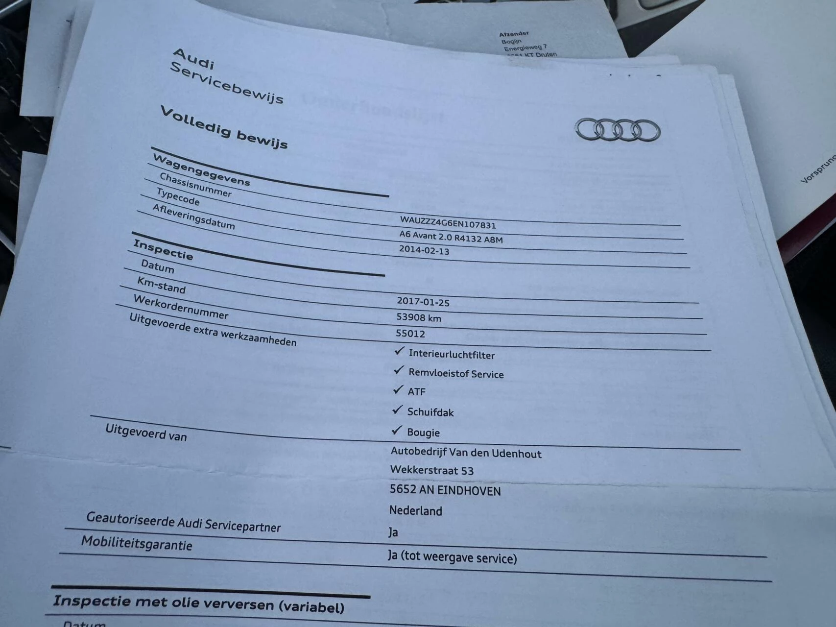 Hoofdafbeelding Audi A6