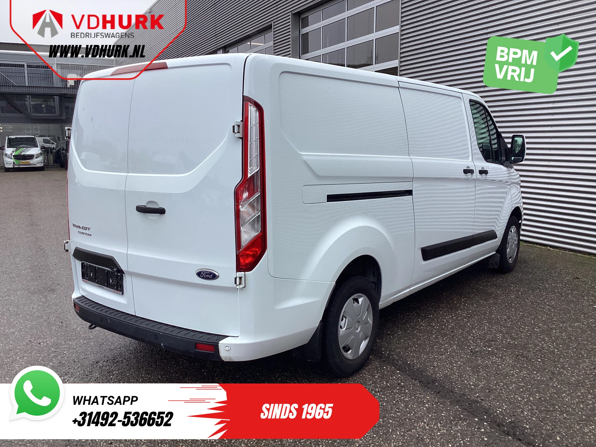 Hoofdafbeelding Ford Transit Custom