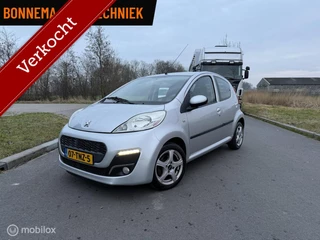 Peugeot 107 1.0-12V Black & Silver Airco Centrale