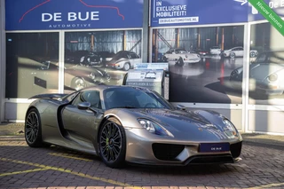 Hoofdafbeelding Porsche 918 Spyder Porsche 918 Spyder | org. NL | Liquid Silver | Carbon | Lift |Dealer Onderhouden