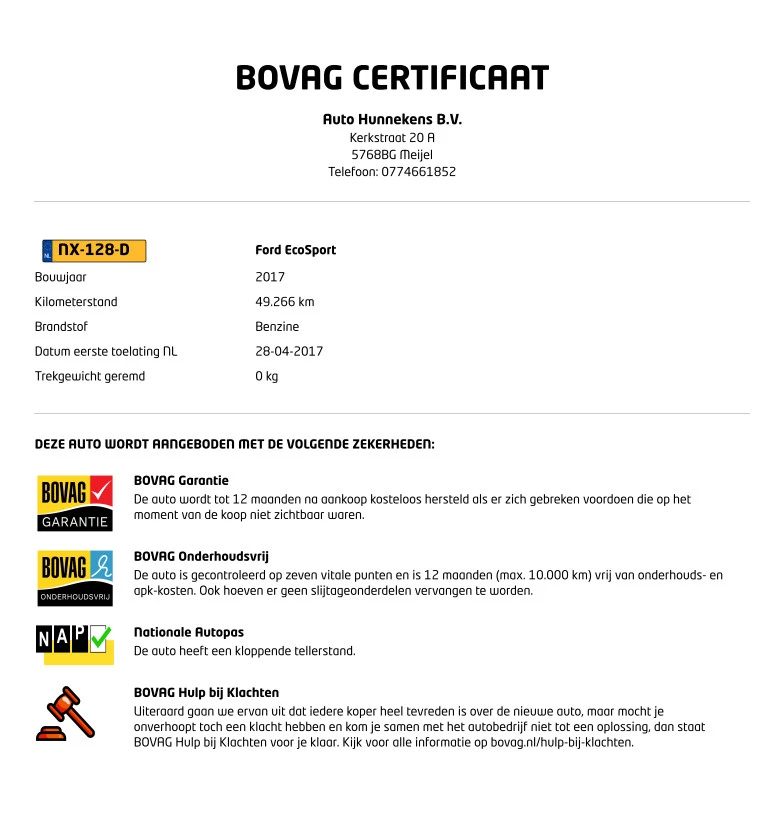 Hoofdafbeelding Ford EcoSport