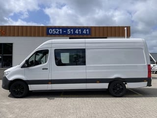 Mercedes-Benz Sprinter 317 1.9 CDI 170pk L3H2 RWD / luxe DC 5 persoons / rijklaar € 44.950 ex btw / trekhaak / climate control / achteruit rijcamera / 18 inch velgen met 4 seizoenen banden !