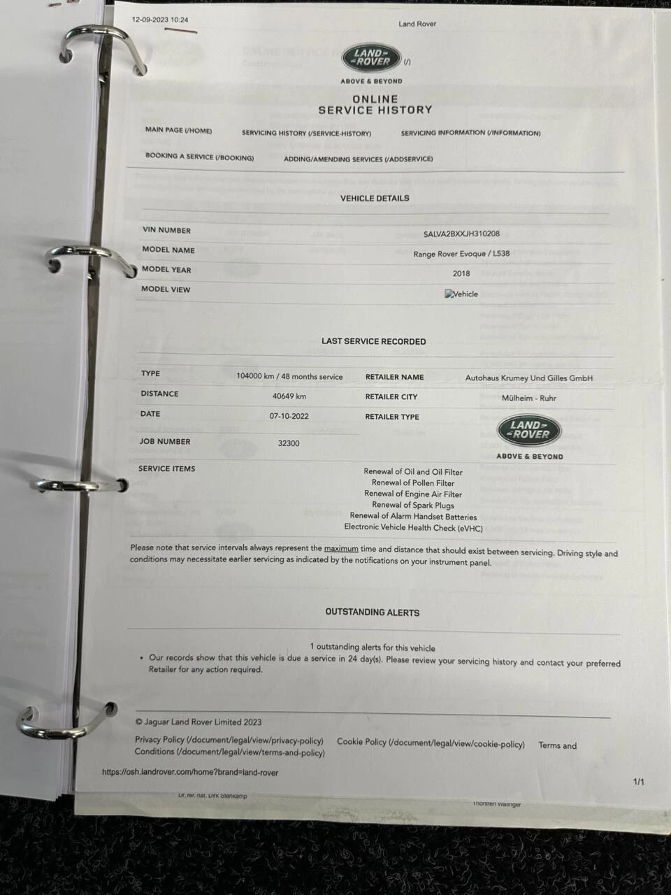 Hoofdafbeelding Land Rover Range Rover Evoque