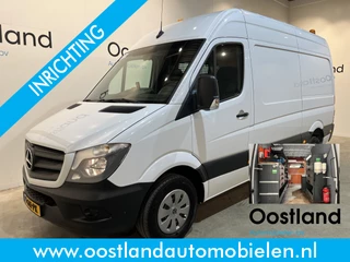 Mercedes-Benz Sprinter 314 CDI L2H2 Automaat / Euro 6 / Servicebus  / Bott inrichting / 220V / Airco / Cruise Control / Trekhaak / Camera