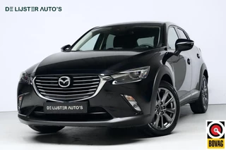 Mazda CX-3 2.0 SkyActiv-G 120 GT-M Automaat | Navigatie | Cruise | Stoelverwarming | Camera | HUD | Pdc | Led | Leder/Alcantara |