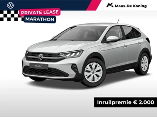 Volkswagen Taigo Edition 1.0 TSI 95 pk 5 versn. Hand · Parkeersensoren achter · Multifunctioneel stuurwiel · Private lease ,- € 399 per maand ·
