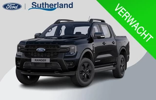 Hoofdafbeelding Ford Ranger Ford Ranger 2.3 PHEV Stormtrak Double Cab 281pk | 5 persoons! | Technology Pack Plus Trailer | Cargo Area Pack | Power Rollertop | Prijs excl. BTW incl. BPM | laadkabel mode 3 16A